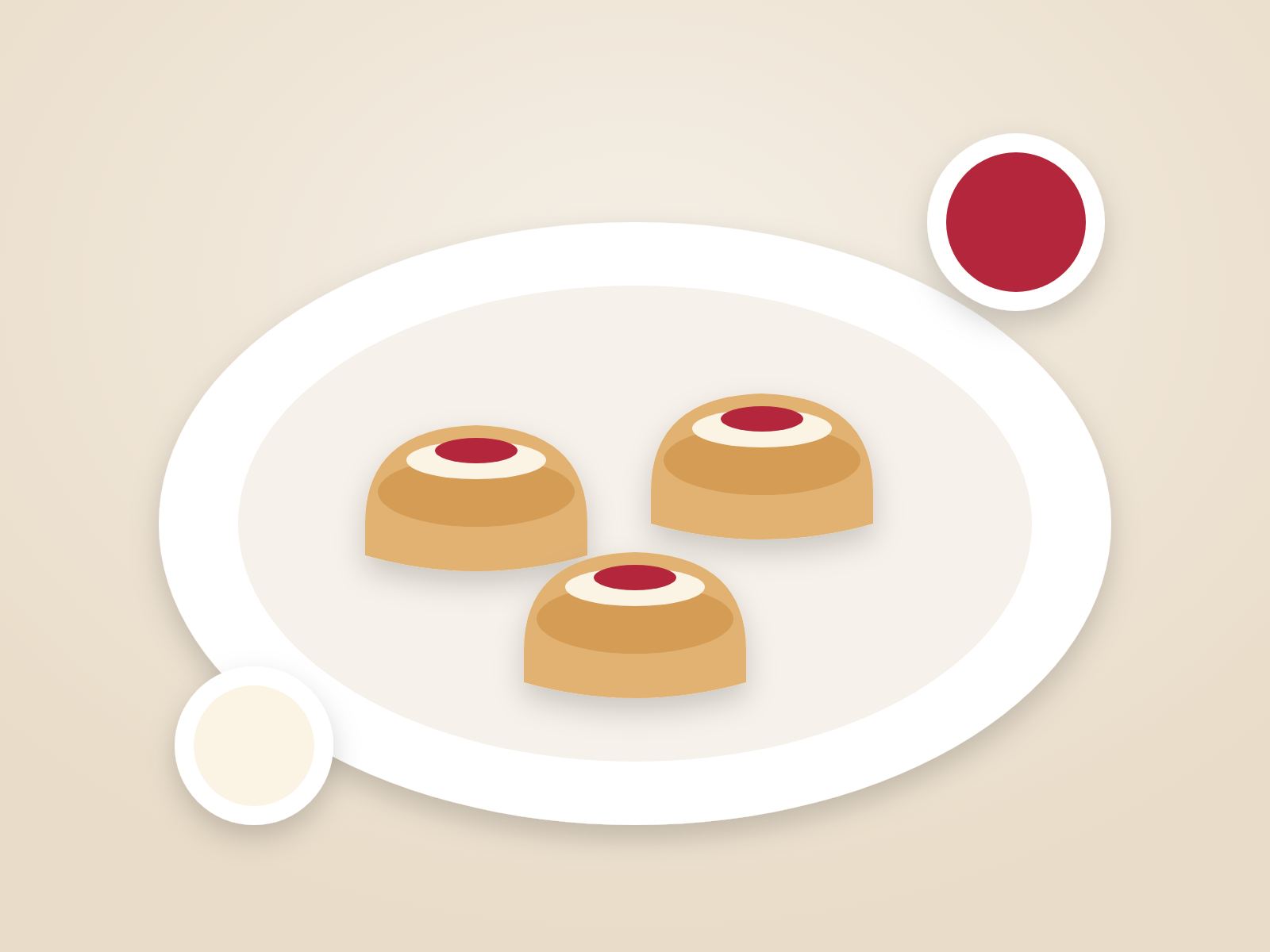 Illustration: fresh scones