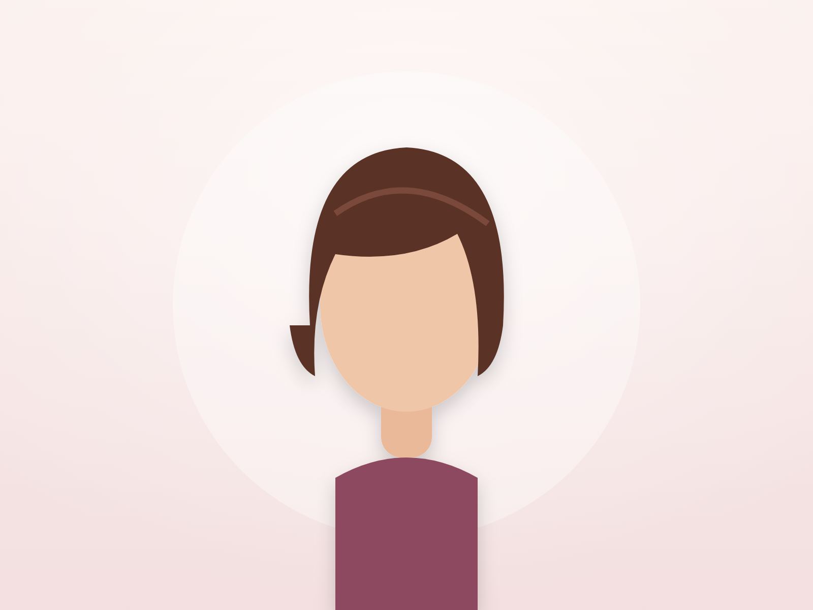 Illustration: hair after a classic bob cut